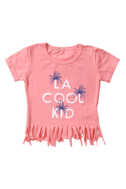 La Cool Kid majica (roze)