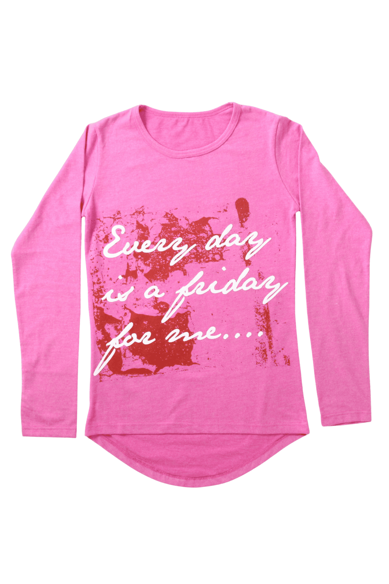 Every Day Is A Friday (pink) bodi bluza