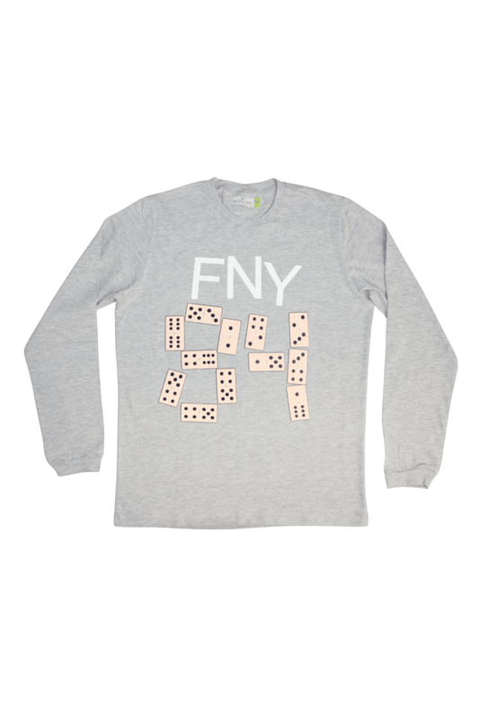 FNY Domino 84 bodi bluza za dečake (siva)