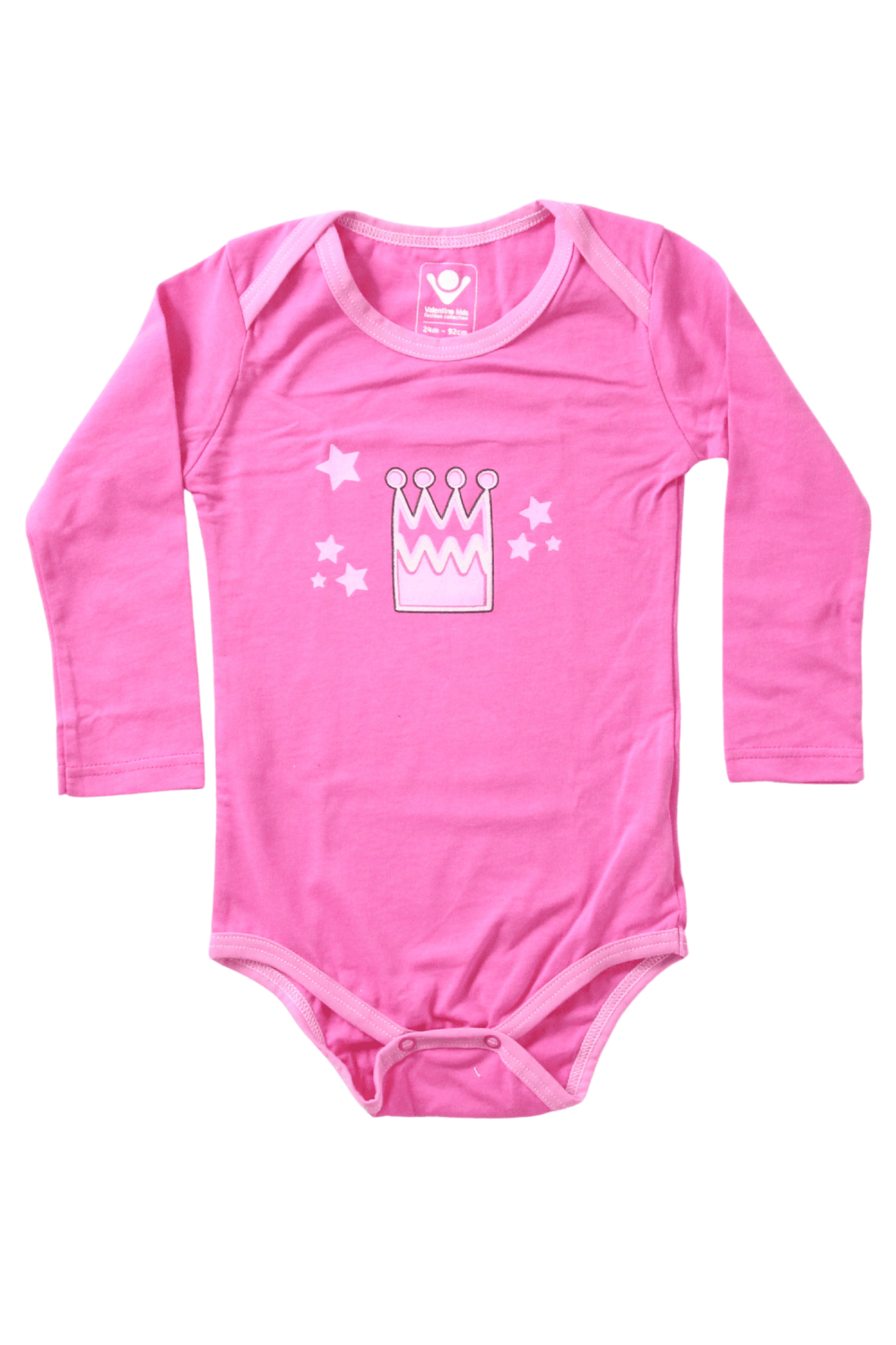 Little Empress 2 bodi sa dugim rukavima (pink)