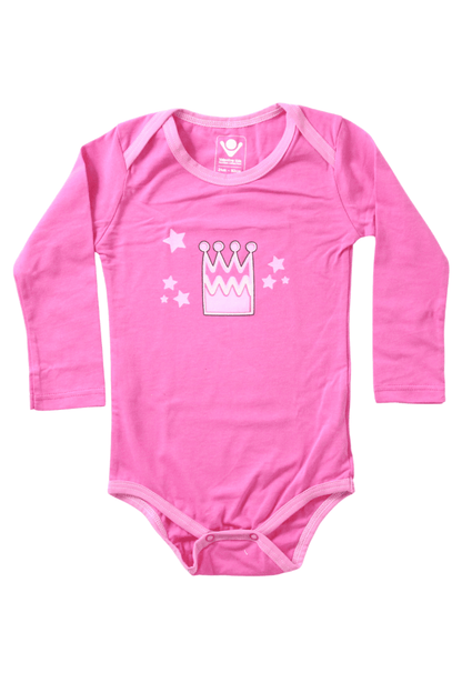 Little Empress 2 bodi sa dugim rukavima (pink)