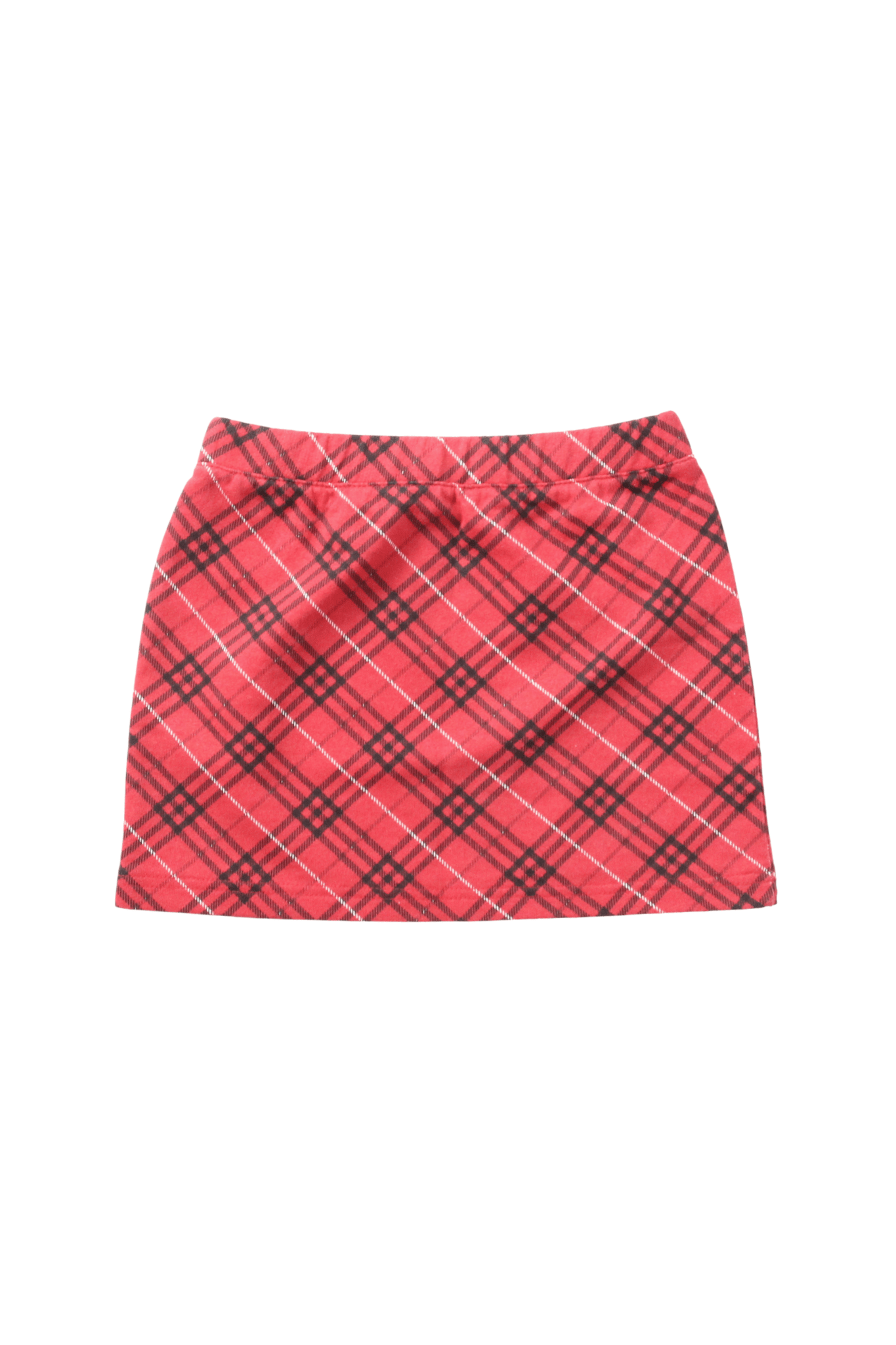 Karo suknja (crvena)
