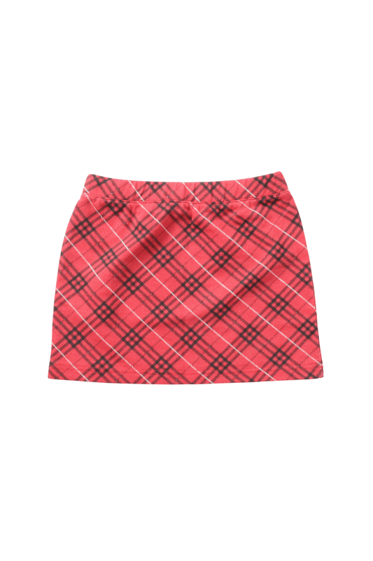 Karo suknja (crvena)