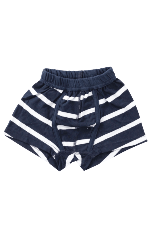 Funky Stripes bokserice za dečake (teget)