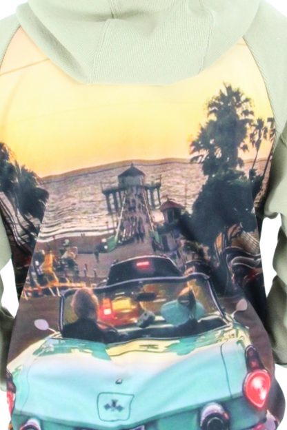 Retro Horizon Cruiser duks jakna